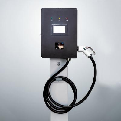 3 Phases 30KW DC Car Charging Stations Fast Charger LED Display Touch Screen