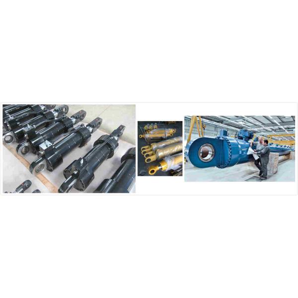 El movimiento largo soldó con autógena tamaño de la barra de Chrome 100-800 milímetro del reborde del pistón de los cilindros hidráulicos