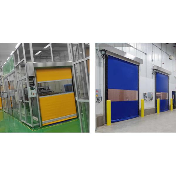 PVC Roller Industrial Air Shower Powder Coating SUS304 Inner Cargo Air Shower