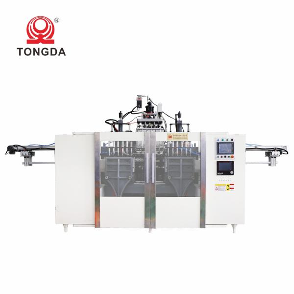2 Station Plastic Milk Bottle Blow Molding Machine Manufacturing Equipment 110 kg/h
