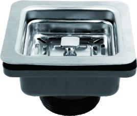 Double Bowl Top Mount Stainless Steel Kitchen Sink Square Waste Two R15 Corner