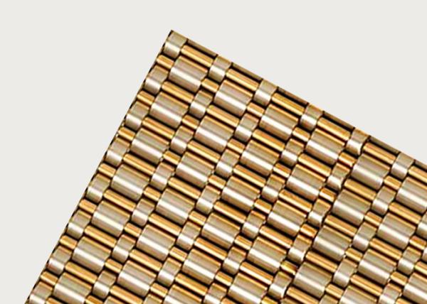 0%のエレベーターの壁のための開始建築金属の網の銅線の装飾的なパネル