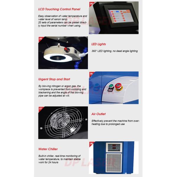 Stable 200W Jewelry Laser Welding Machine For Gold Silver Soldering