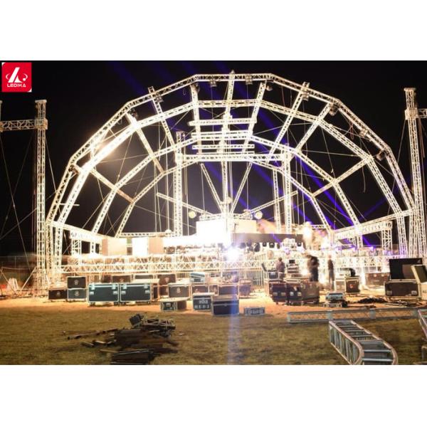 Adjustable Stage Roof Truss For Events Lighting Concert Sale Promotion