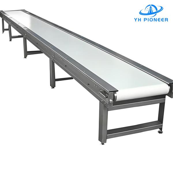 Stainless Steel Food Bag Conveyor Systems , Conveyor Belt Machine Adjustable Speed