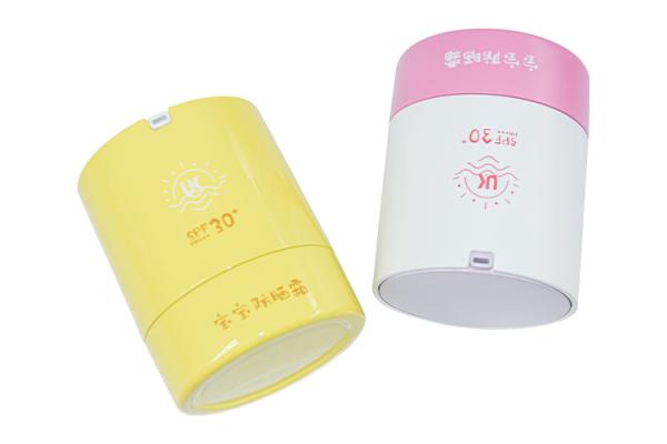 La protection solaire sans air remplaçable de pot tout est l'emballage rechargeable d'innovation de pp 50g