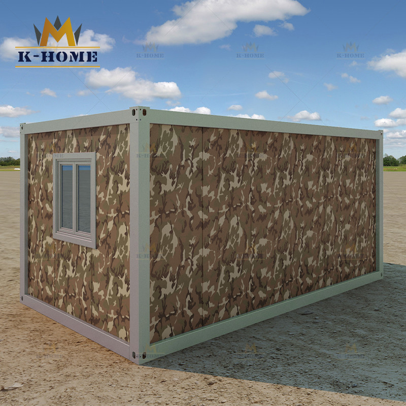 Лагеря полуфабрикат Prefab съемные модульные военные строя для прожития