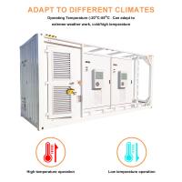 500kW 1MW batterie au lithium ESS Système de batterie à énergie solaire Récipient 1 MWh 2 MWh Pour le commerce