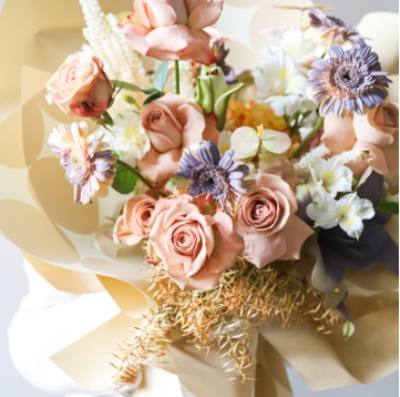 Wave Dot Star Hera Paper Waterproof Floral Flower Packaging Paper