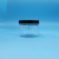 Clear Round Mouth Shape PET Plastic Jar For Black Tea Seed Toy Gift Candy Cooike