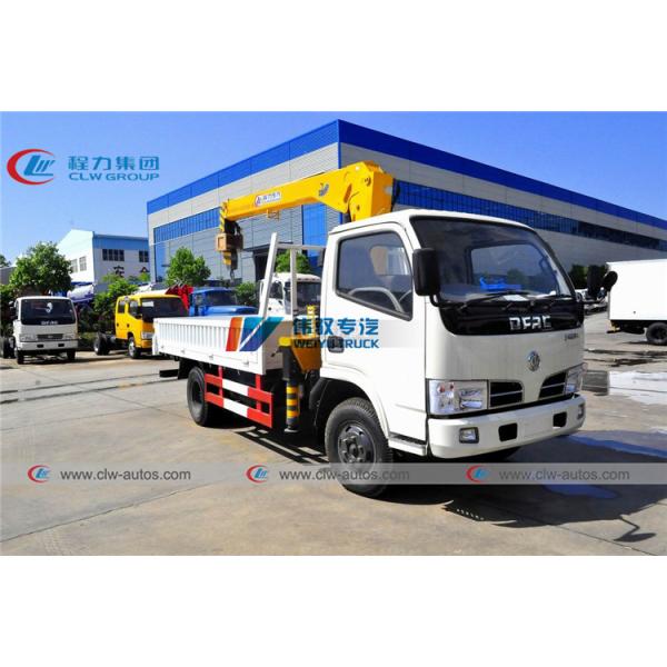 Grúa montada camión del auge de Mini Dongfeng 2T para la tubería de acero