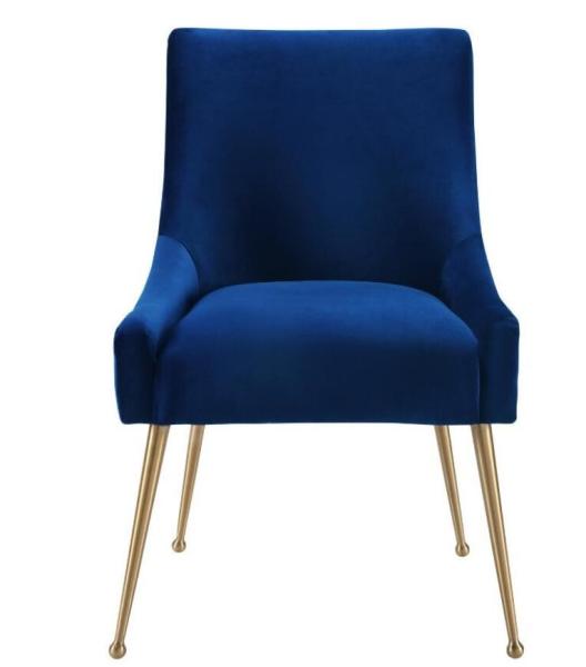 New design event stainless steel bule chairs for wedding party furniture