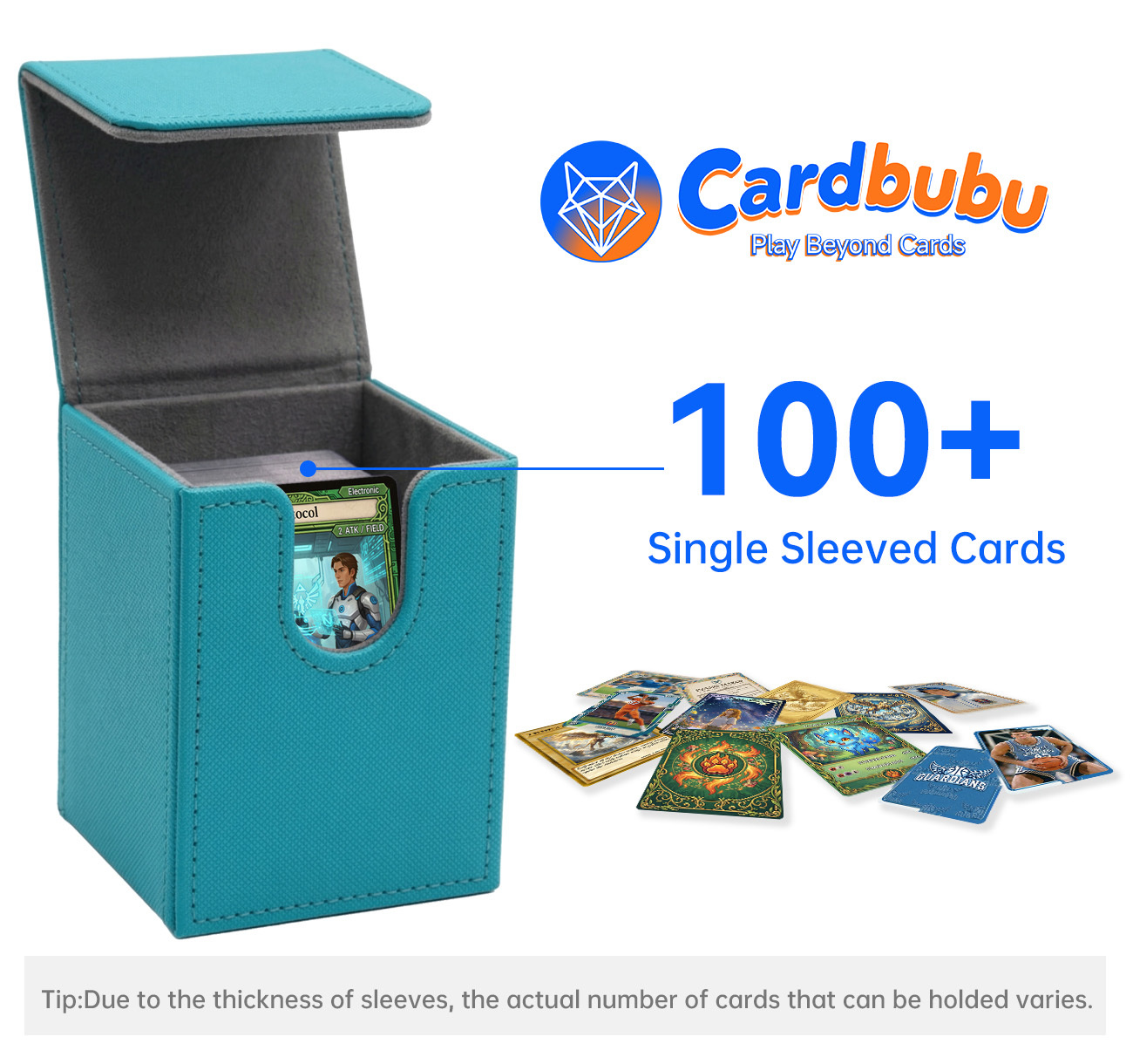 Bulk Orders Customization TCG Card Storage Box Blue Green TCG