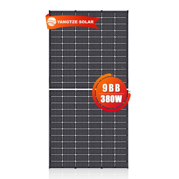 Half Cut Mono Perc And Monocrystalline PV Modules For Residential And Commercial 380W
