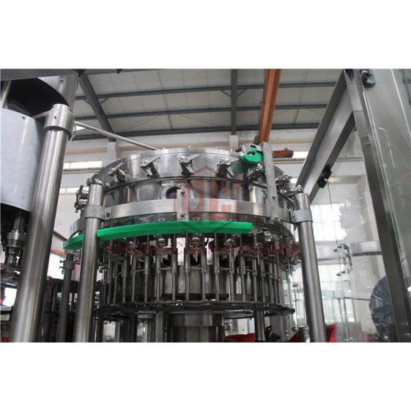 2000 - 6000BPH Carbonated Drink Filling Machine Counter Pressure Soda Bottling Equipment