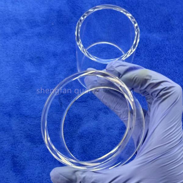 Customized Infrared Fused Silica Tube Heat Resistant High Purity