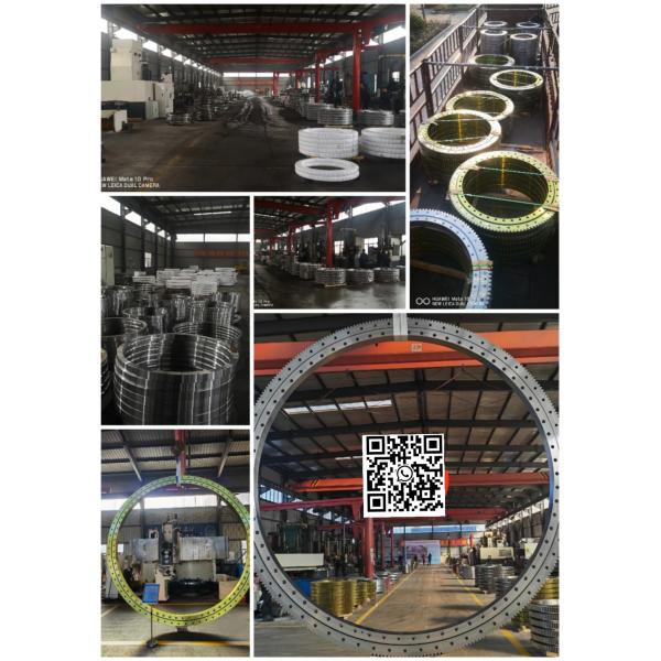 HS QTZ125 Tower Crane Spare Parts 1400 40F Slewing Bearing 158 Teeth 72 Holes