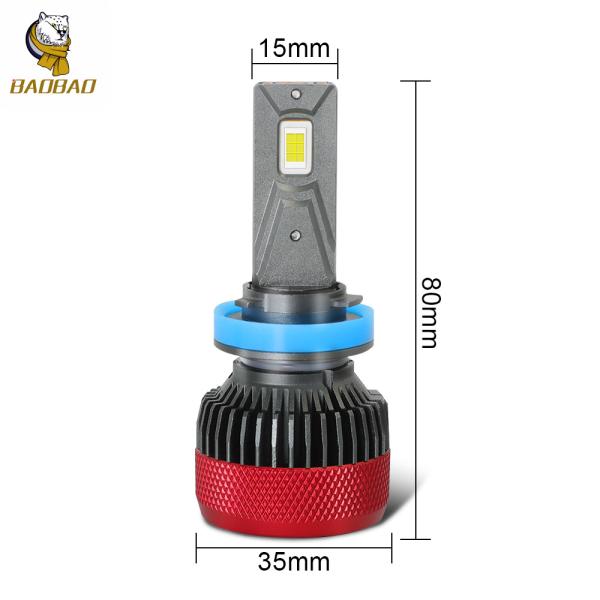 30W Metal High Power H1 H3 H7 H11 9005 H4 LED Headlight Bulb For Car