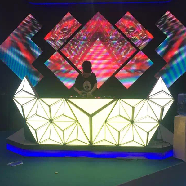 Ночные клубы DJ рекламируя СИД экранируют свет P3 высокого определения фантастический