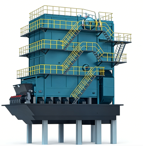 10-75 T/H Water Tube Steam Boiler With PLC Automatic Control System