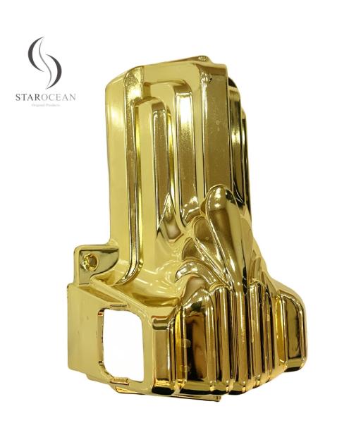 American Style 18K Gold Coffin Corner Grátis Máquinas e Acessórios de Caixão 11# LG