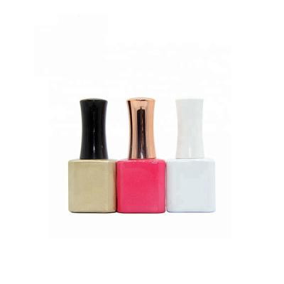 Le vernis à ongles de verre vide carré met la manipulation en bouteille de surface d'impression de l'écran 13ml