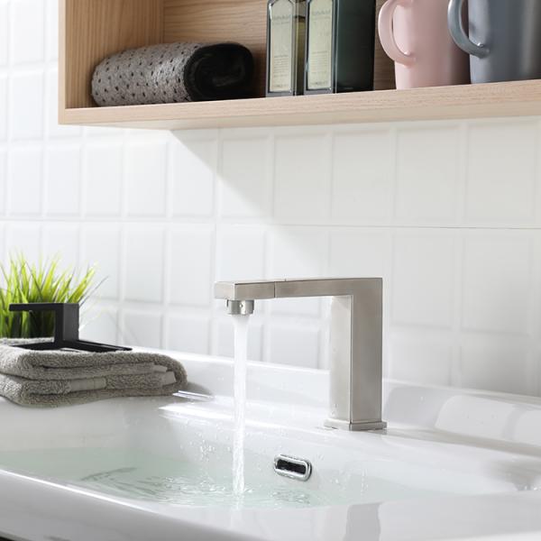 2024 Lizhen Durable No Handle Shower Room Basin Tarnishing Faucet Simple Style Modern