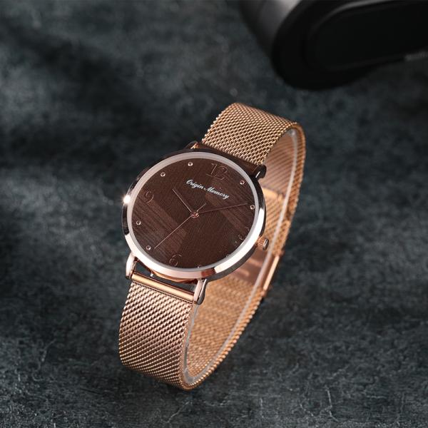 картина кожаного ремня дозора кварца дам 30m водоустойчивая 36mm трехмерная