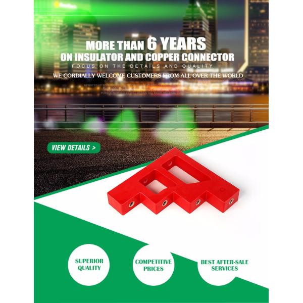 Tensión del aislador de la ayuda de la barra de distribución de BMC Dmc baja