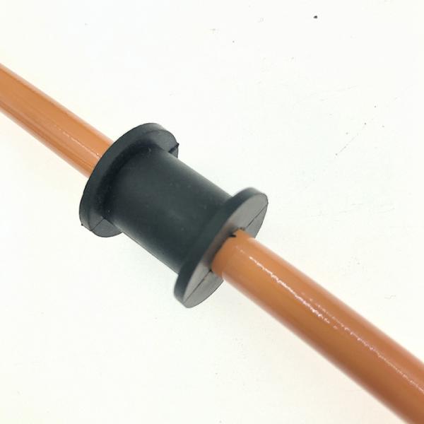 Silicone Rubber Hose Protection Sleeve Gray Color For Motorcycle