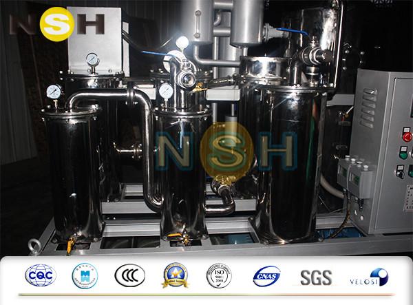Máquina 1200 do tratamento do óleo lubrificante do transformador da planta da purificação de óleo do Lpm Lph do móbil 20