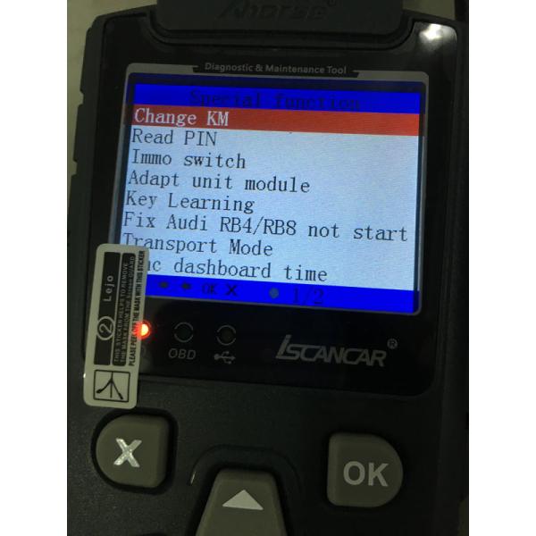 V2.3.2 Xhorse Iscancar V-A-G MM-007 Diagnostic and Maintenance Tool Update Online Supports MQB Mileage Correction
