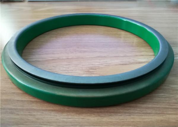 Green Skeleton Truck Oil Seals Rubber To Metal Metric Bonded Seals Anti - Aging