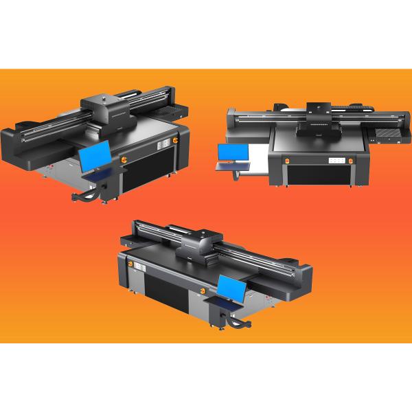 Windows Operating System Compatibility Large Format Printer with Cyan Ink Colors and LED UV Lamp