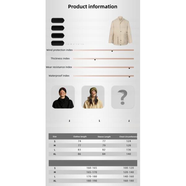 Customized Designs Ski Waterproof Jacket Windproof Snowboard Hoodie Winter Snow Jacket