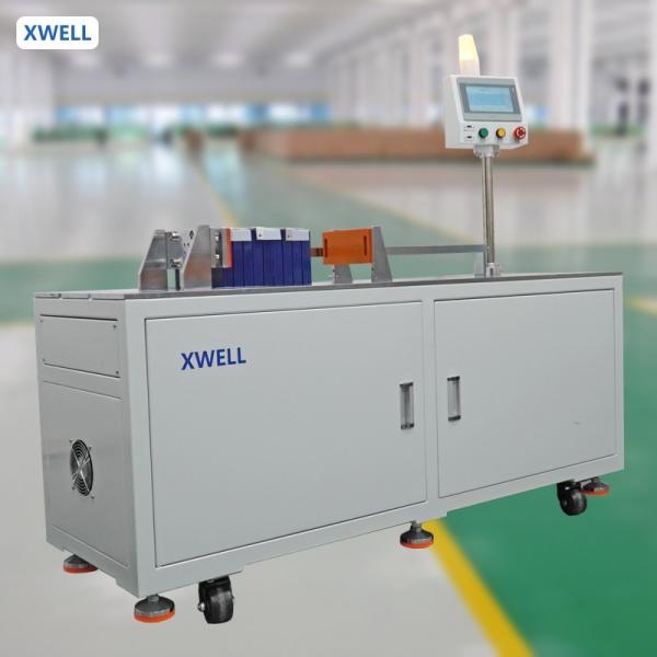 Prismatic Battery Pack Stacking And Compression Machine