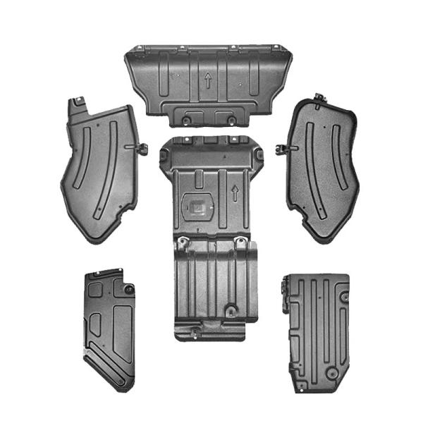 High- Under Engine Cover Mud Flap Guard Skid Plate for Jeep Wrangler JL JK 2013-2017
