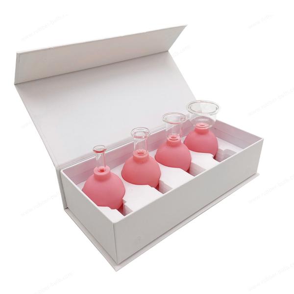 Facial Cupping Silicone Medical Hand Pump 55mm For Hijama Vacuum Massage improve blood circulation
