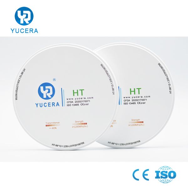 High Quality Yucera  Zirconia Dental Block for  Milling Machine