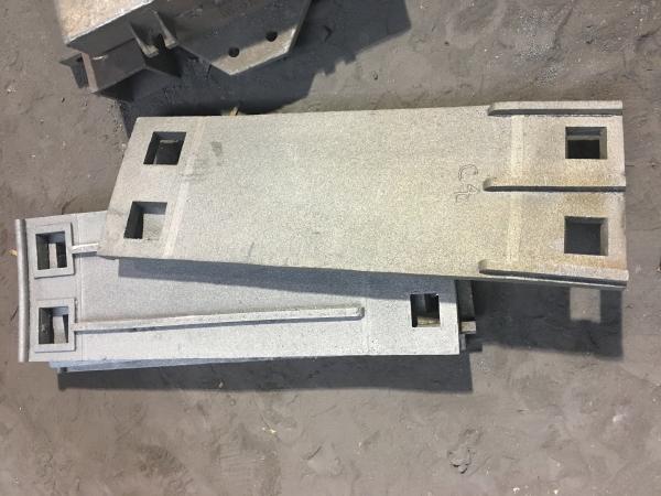 Sand Casting Process Heat Resistant Steel Plate Smooth Surface For Furnace