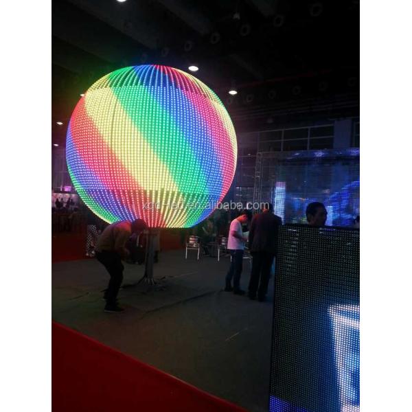 Дисплей с пикселями DC12V с светодиодом RGB для ландшафтного моста