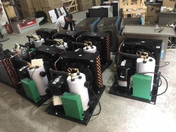 8HP Stainless Steel Cold Room Chiller Unit , Copeland Refrigeration Condensing Units