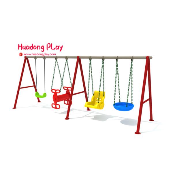 Popular Playground Equipment Swings Motivative Creative Design High Safety