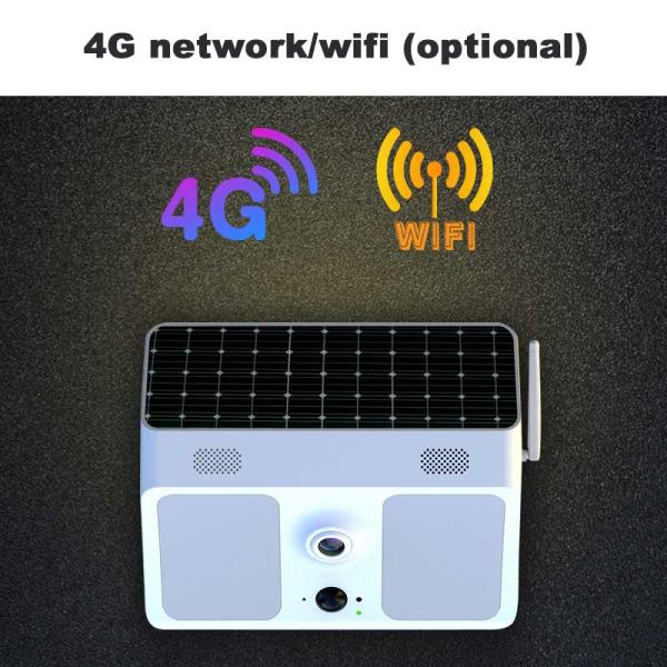 Waterproof 1080P Solar Power IP Camera Outdoor Security Camera