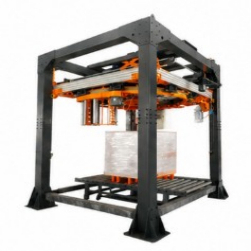 High Speed Ring Wrapper Machine 380V 60Hz For FMCG Warehouse Distribution Centers OEM