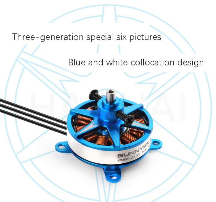 Sunnysky V3 X2305 1450KV Outrunner Brushless Motor For Multi-rotor Aircraft Multi-axis Disc F3P 3D FPV
