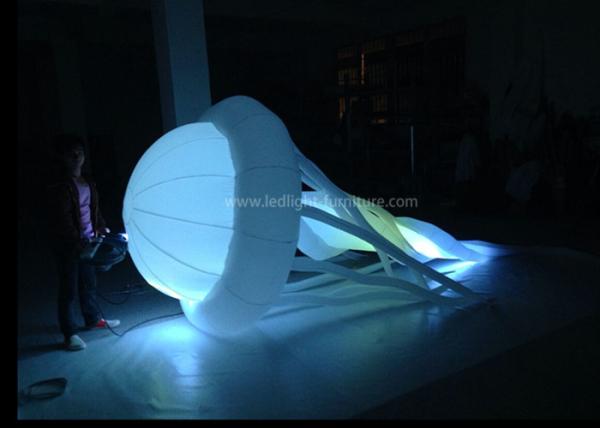 Medusa infláveis luz de suspensão conduzida do balão para sinais da propaganda