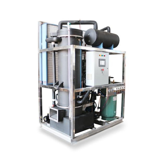 Máquina de gelo de tubo comercial 8 toneladas/24 horas automática 380 V