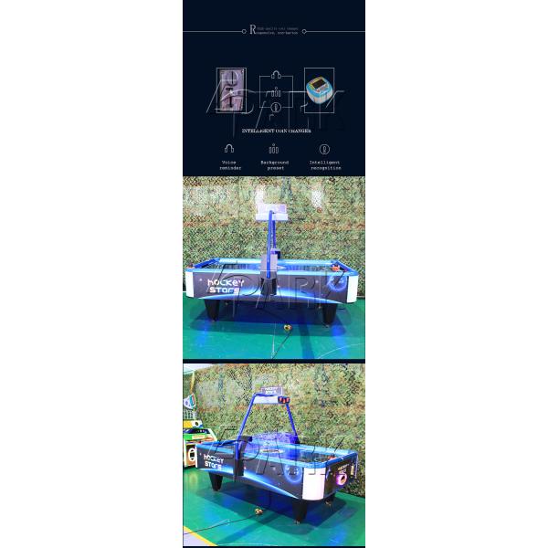 coin operated air hockey table arcade amusement 2 player Star hockey sports game machines