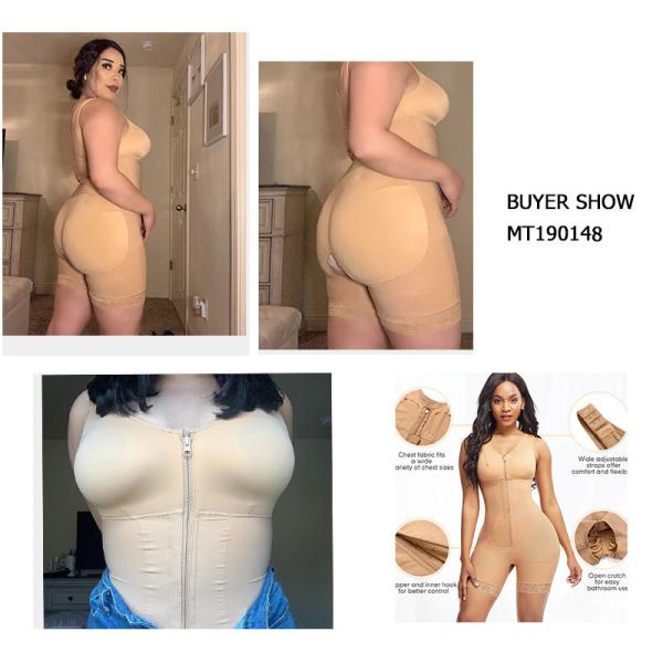HEXIN Plus Size Alta cintura Corpo inteiro Mulheres Roupas sem costura com quantidade 20000